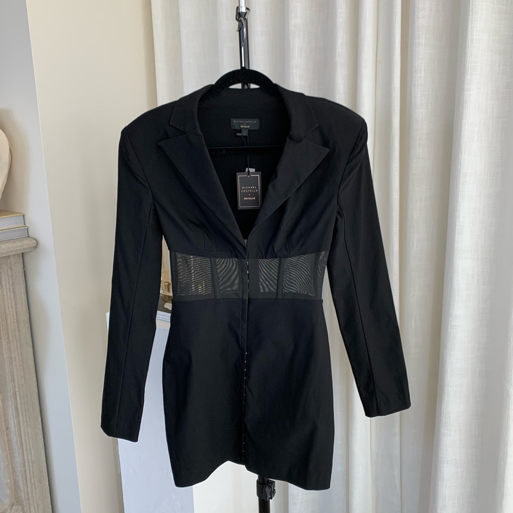 Black Blazer Dress